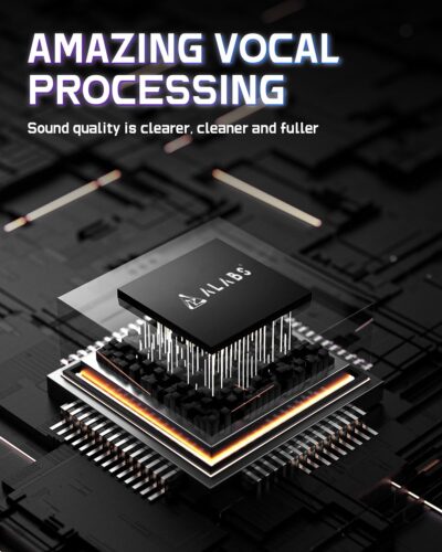 71zLEOkZZKL. AC SL1500 ALABS Fxcaster Podcast Equipment Bundle – All-in-One Podcasting Starter Setup with 7-Channel Soundboard, Audio Interface, and 25mm Diaphragm XLR Microphone for Live Streaming, Recording, and TikTok