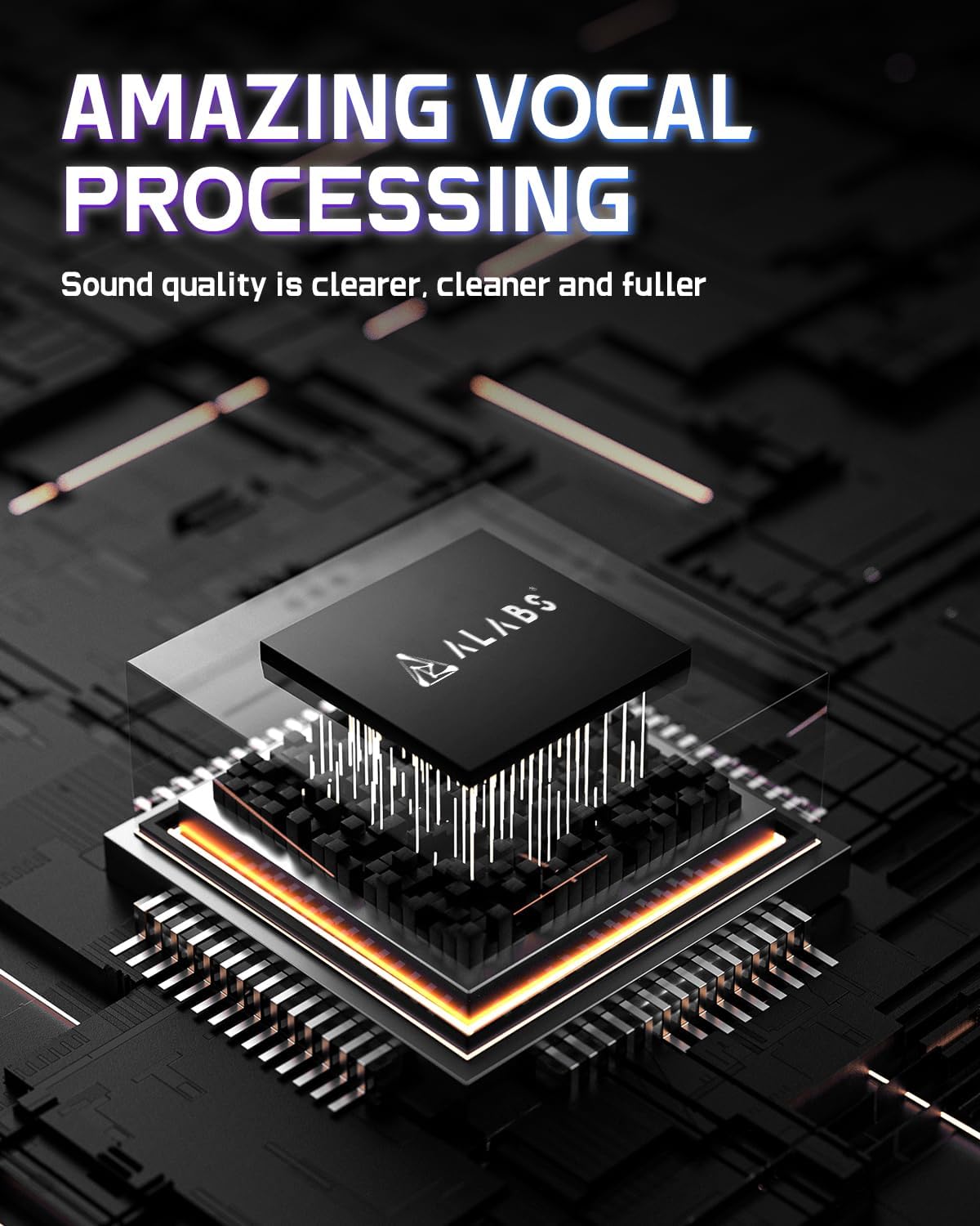 ALABS Fxcaster Podcast Equipment Bundle – All-in-One Podcasting Starter Setup with 7-Channel Soundboard, Audio Interface, and 25mm Diaphragm XLR Microphone for Live Streaming, Recording, and TikTok