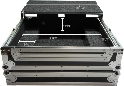 71zfugx RjL. AC SL1500 Harmony HCDJ202LT Flight Glide Laptop Stand DJ Custom Case Compatible with Roland DJ-202 New