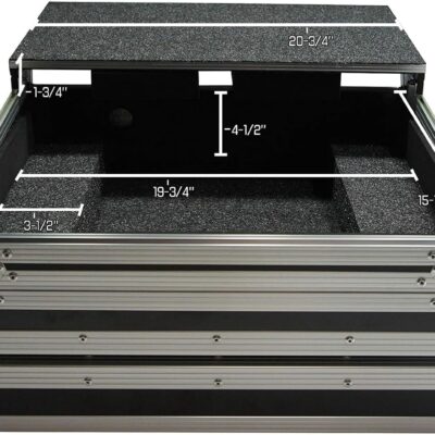 71zfugx RjL. AC SL1500 Harmony HCDJ202LT Flight Glide Laptop Stand DJ Custom Case Compatible with Roland DJ-202 New