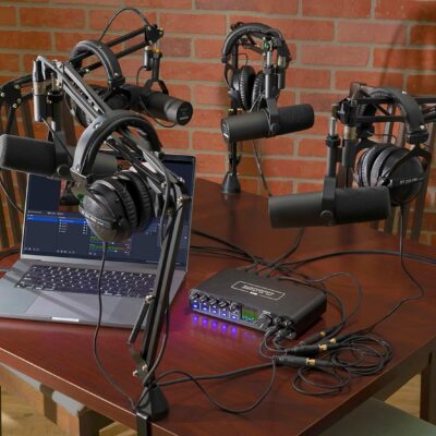 MOTU M6 6×4 USB-C Audio Interface with Studio-Quality Sound