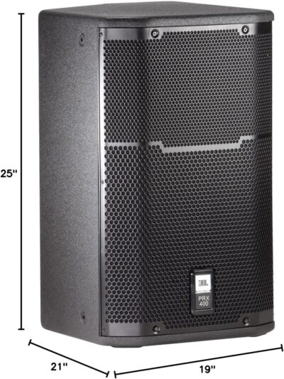 JBL Professional PRX412M Portable 2-way Passive Utility Stage Monitor and Loudspeaker System, 12-Inch, Black