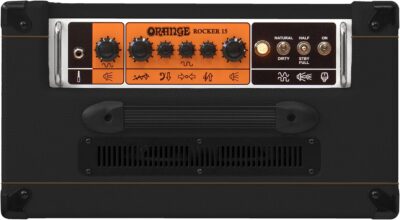 Orange Rocker 15-15-Watt 1×10 Inches Tube Combo – Black