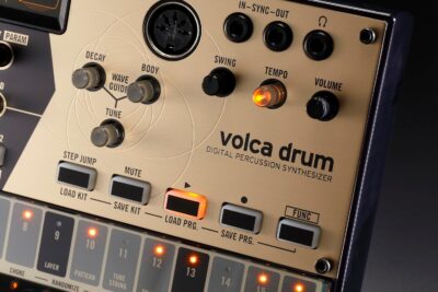 Korg Volca Drum Digital Percussion Synthesizer w/ 16-step Sequencer and Active Step
