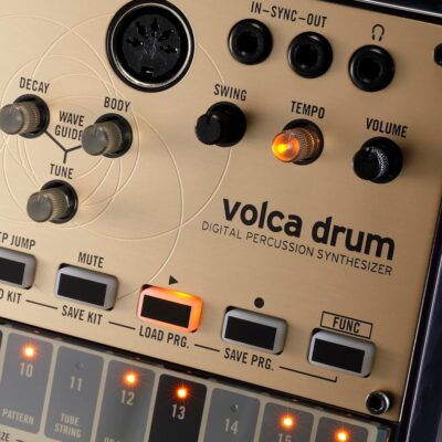 Korg Volca Drum Digital Percussion Synthesizer w/ 16-step Sequencer and Active Step