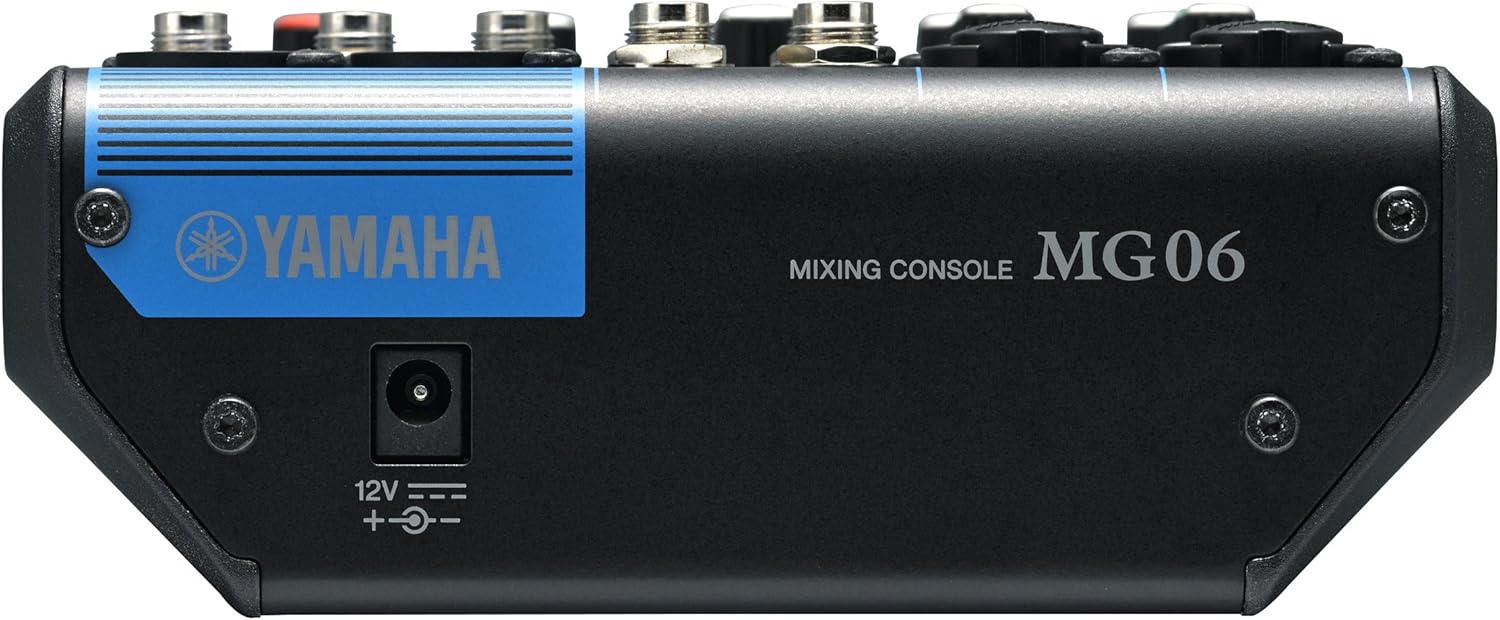 Yamaha MG06 6-Input Compact Stereo Mixer