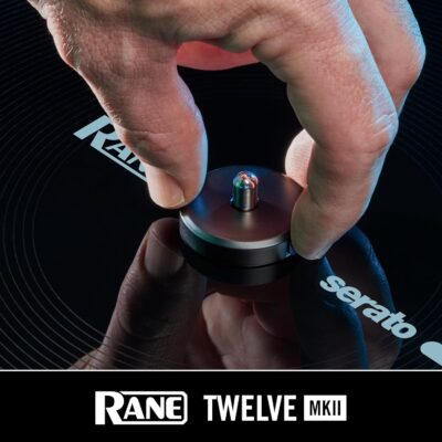 RANE Twelve MKII – 12-Inch Motorized Vinyl Like DJ MIDI Controller Turntable with USB MIDI and DVS Control for Traktor, Virtual DJ and Serato DJ
