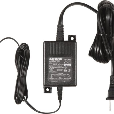 Shure PS43US In-Line Power Supply for GLX4 & ULX4 Wireless Receivers