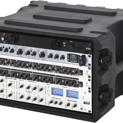 812CRLQewRL. AC SL1500 Gator Cases Pro Series 6U Rack Case with Standard 19 Depth, Roto Molded Made in USA (G-PRO-6U-19)
