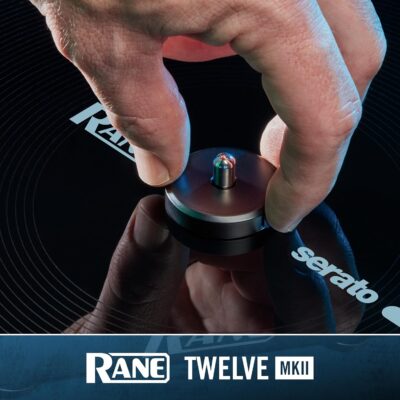 RANE Twelve MKII – 12-Inch Motorized Vinyl Like DJ MIDI Controller Turntable with USB MIDI and DVS Control for Traktor, Virtual DJ and Serato DJ