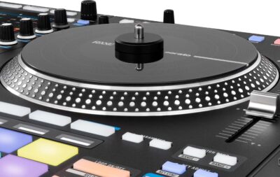 RANE SYSTEM ONE All-in-One Standalone Motorized DJ Controller with Engine DJ OS, Seamless Mixing on 2 Decks, Stems FX, Serato DJ Pro, XLR Outputs