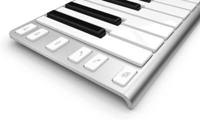 Xkey 25 USB MIDI Keyboard – Apple-Style Ultra-Thin Aluminum Frame, 25 Full-Size Velocity-Sensitive Keys, Polyphonic Aftertouch, Ultra-Low Latency, Simply Plug & Play on iPad, iPhone, Mac, PC