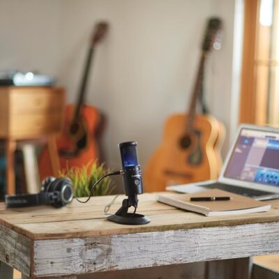 Audio-Technica AT2020USB-X Cardioid Condenser USB Microphone