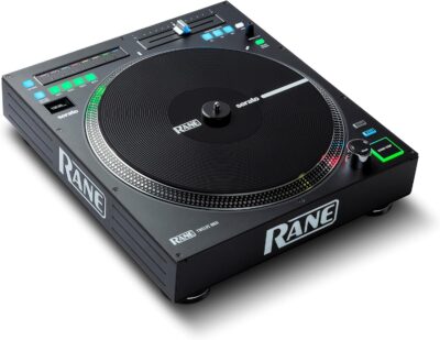 Pioneer DJ DJM-S7 2-channel Mixer for Serato DJ & RANE DJ Twelve MKII | 12-Inch Motorized Vinyl Like MIDI Turntable with USB MIDI & DVS Control for Traktor, Virtual DJ & Serato DJ (TWELVEMKII)