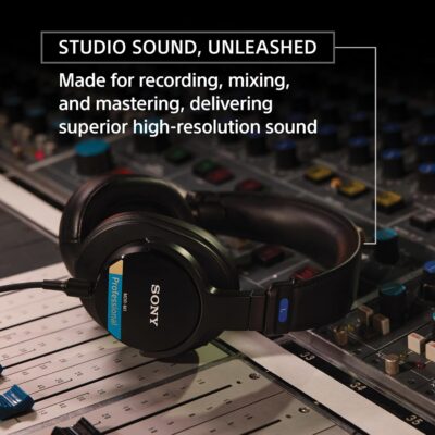 Sony MDR-M1 Professional Reference Closed Monitor Headphones