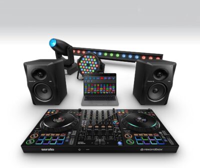 Pioneer DJ DDJ-FLX10 Limited Edition – 4-channel DJ controller for Rekordbox & Serato – Black