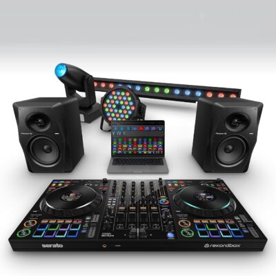 Pioneer DJ DDJ-FLX10 Limited Edition – 4-channel DJ controller for Rekordbox & Serato – Black