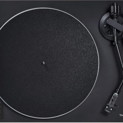 Technics Turntable, Premium Class HiFi Record Player with Coreless Direct Drive Motor and Bluetooth, Stable Playback, Audiophile-Grade Cartridge and Precision Tonearm, SL-40CBT-K, Aluminum