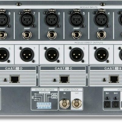 817SQaG4jZL. AC SL1500 Cranborne Audio 500ADAT 8-slot 500 Series Chassis with ADAT I/O