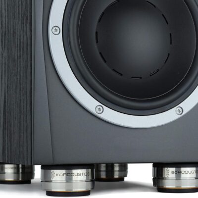 817vKbFfa8L. AC SL1500 IsoAcoustics Orea Series Audio Equipment Isolators (Bronze – 8 lbs Max/pc)