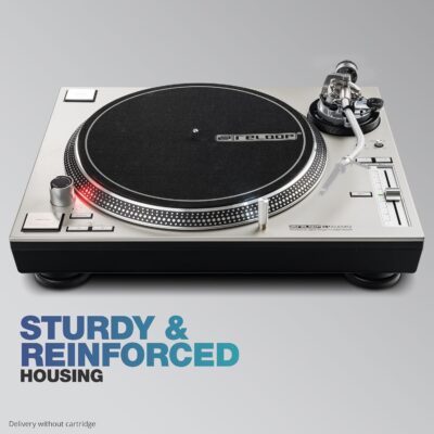 Reloop RP-7000 MK2 Professional Upper Torque Turntable System, Silver