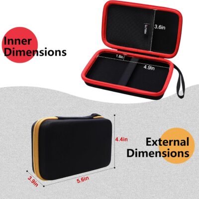 818eQoQ5RwL. AC SL1500 LTGEM Case Compatible with Roland AIRA Compact P-6 / S-1 / T-8 / E-4 / J-6 Creative Sampler Drum Sequencer, Green(Case Only)