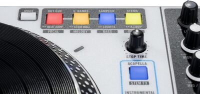 RANE ONE MKII Motorized Serato DJ Pro Controller with 2 Decks, Internal FX, Deep Stems Control for Scratch DJs, Clubs and Events