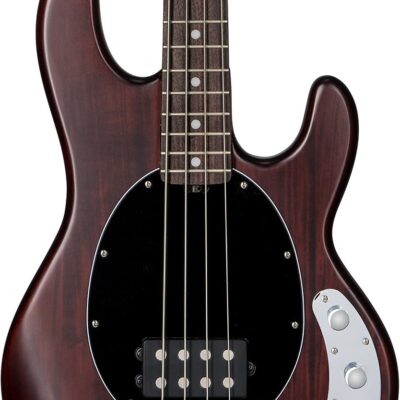 Sterling by Music Man StingRay Ray4 Bass Guitar in Walnut Satin