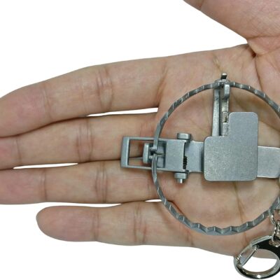 819uUQIpfZS. AC SL1500 Trappy – The Original MINI Bear Trap Keychain That Works – DESTROY Chips and Crackers!