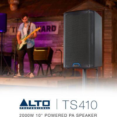 81AX1pJvbDL. AC SL1500 ALTO TS410 2000W 10 Powered PA Speaker with 3 Channel Mixer, Bluetooth Streaming, Wireless Loudspeaker Linking, DSP App