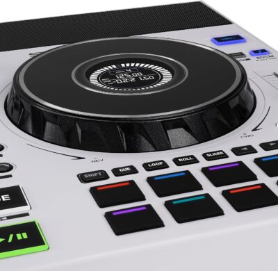 81AftcjQVTL. AC SL1500 Denon DJ SC LIVE 4 WHITE – Standalone DJ Controller with Stems on 4-Decks, Wi-Fi Streaming, Build-in Speakers, Serato DJ and Virtual DJ Compatible