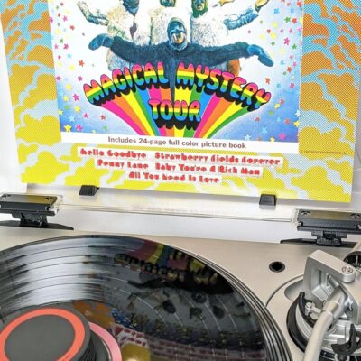 Loudio Dust Cover Hinges Kit – Upgrade Replacement for Technics SL-1200MK7 / SL-1200M7L Turntable, Vinyl Record Player Lid