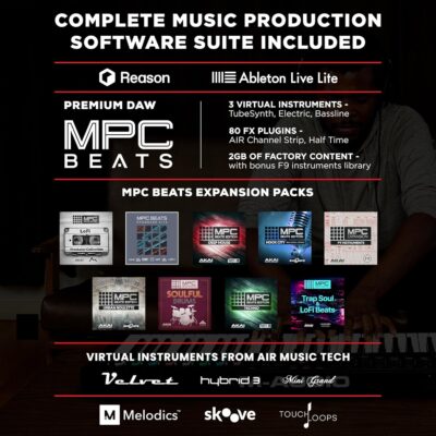 81B9BGdCW L. AC SL1500 M-AUDIO Oxygen Pro 49 Key USB MIDI Keyboard Controller With Beat Pads, MIDI-assignable Knobs, Buttons and Faders, and Native Instruments Sound Package (NKS Integration)