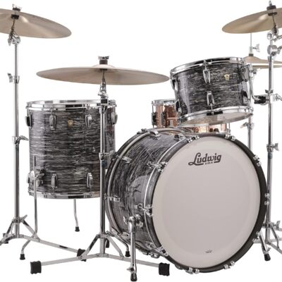 Ludwig Classic Maple Fab 22 Shell Pack – Vintage Black Oyster