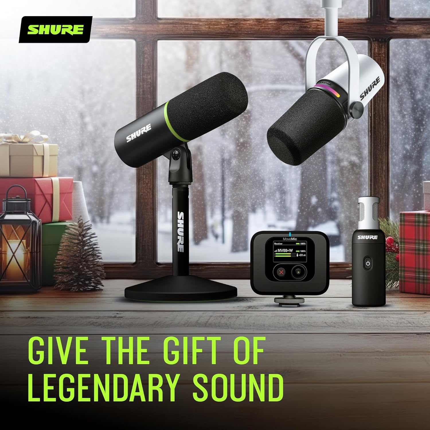 Shure BETA 58A Vocal Microphone – Single Element Supercardioid Dynamic Mic for Stage and Studio with A25D Adjustable Stand Adapter, 5/8 to 3/8 (Euro) Thread Adapter & Storage Bag, Brushed Nickel