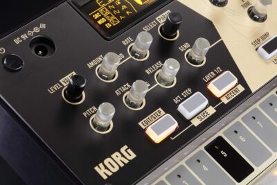 Korg Volca Drum Digital Percussion Synthesizer w/ 16-step Sequencer and Active Step