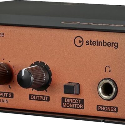81C XHgsnL. AC SL1500 Steinberg UR Series UR12 Black/Copper Audio Interface with Cubase AI and Cubase AI