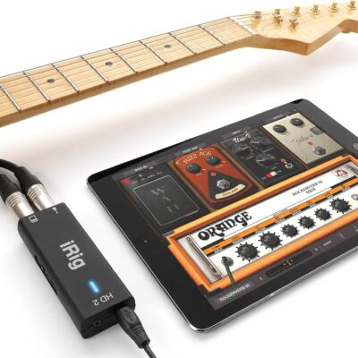 IK Multimedia iRig HD 2 guitar audio interface for iPhone, iPad, Mac, iOS and PC with USB-C, Lightning and USB cables and 24-bit, 96 kHz music recording