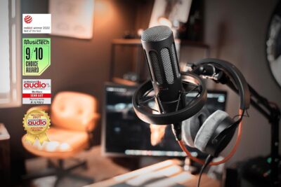 beyerdynamic M 70 PRO X Dynamic Broadcast Microphone for Streaming and podcasting with XLR Connector incl. pop Filter and Shock Mount