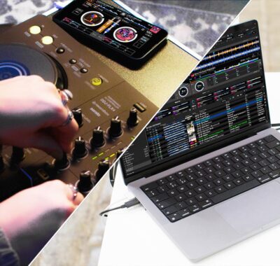 Pioneer DJ DDJ-FLX4 2-Channel DJ Controller – White Bundle with Carrying Case, Headphones, Instrument Cable, and Austin Bazaar Polishing Cloth