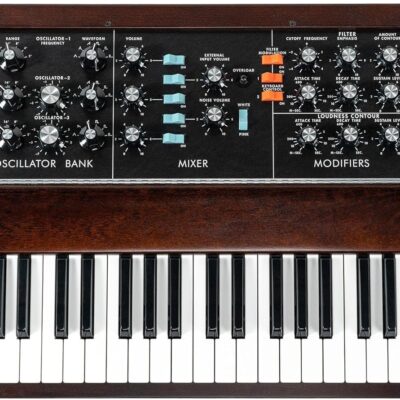 81ISRVxtfaL. AC SL1500 Moog Minimoog Model D Analog Synthesizer – Appalachian Cherry Bundle with Patch Cables, MIDI Cable and Austin Bazaar Polishing Cloth