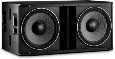 81IZ287a5ML. AC SL1500 JBL Professional SRX828SP Portable, Active, Amplified, Powered Dual 18 Inch Subwoofer System. 2000 Watt Peak Crown Amplifier. DJ, PA, Stage. Black