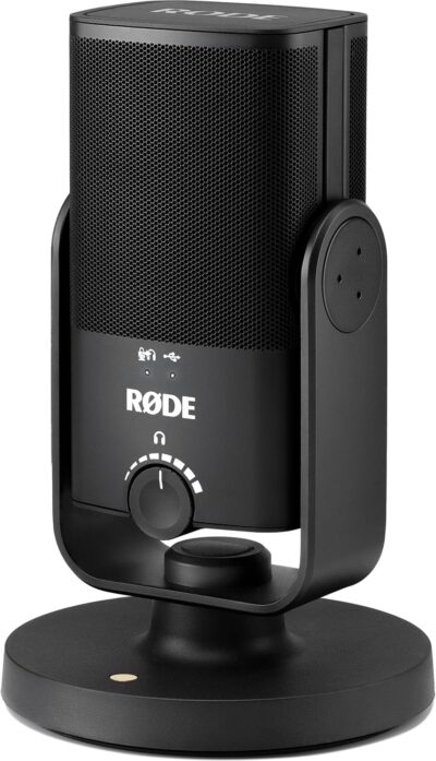 81J0xxhJVGL. AC SL1500 Rode NT-USB Mini USB Microphone for Podcasting, Streaming, Gaming and Vocal Recording with Rode SC17 USB-C to USB-C Cable (5)