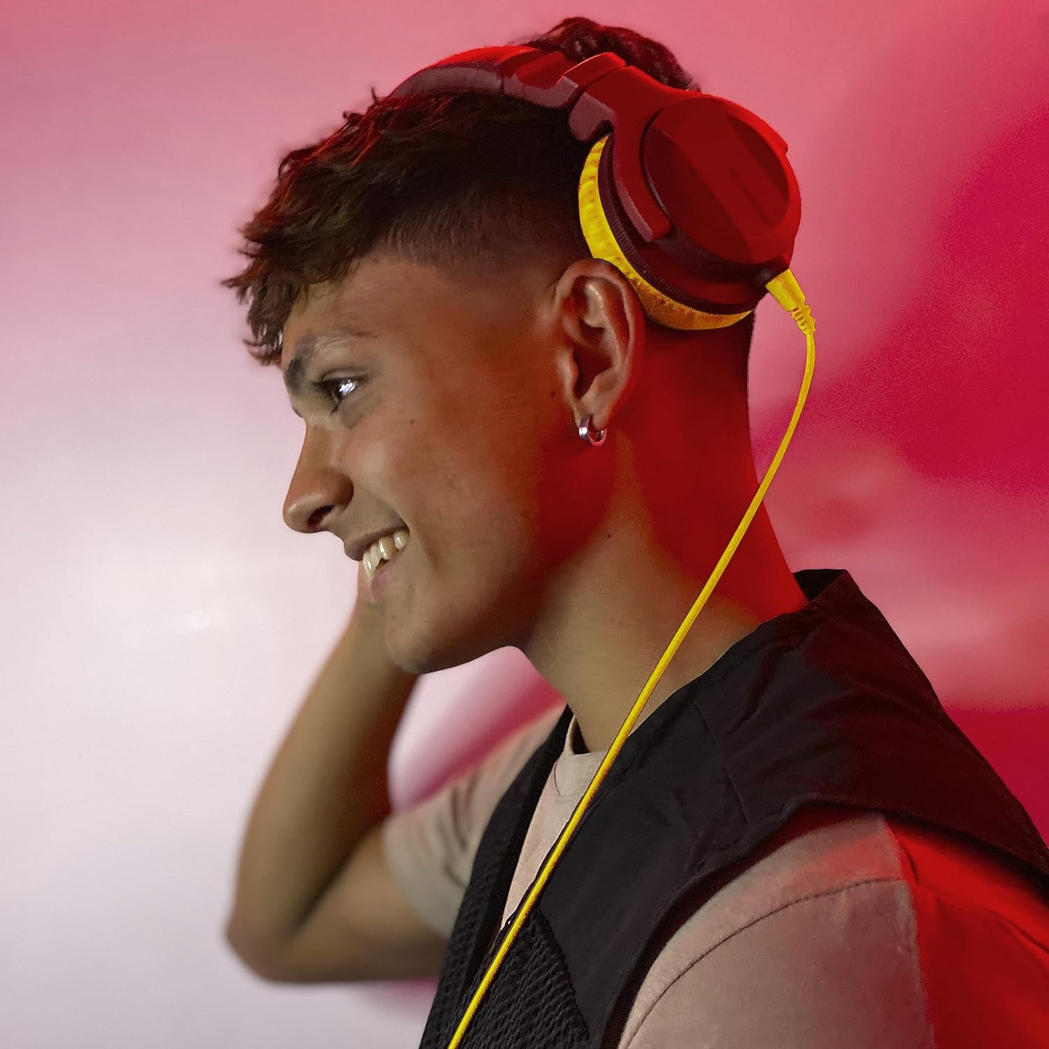 Pioneer DJ HDJ-CUE1 On-Ear Wired Headphones, Dark Silver