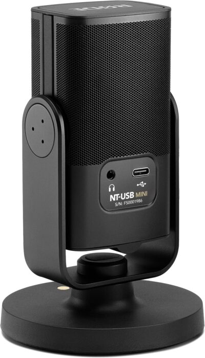81JuFqWBjaL. AC SL1500 Rode NT-USB Mini USB Microphone for Podcasting, Streaming, Gaming and Vocal Recording with Rode SC17 USB-C to USB-C Cable (5)