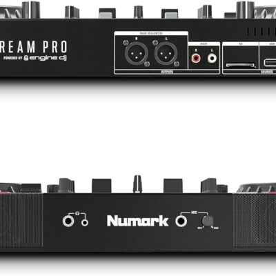 Numark Mixstream Pro Standalone System with Speakers, 7 Touch Screen, WiFi Streaming, 2 Channels & FX