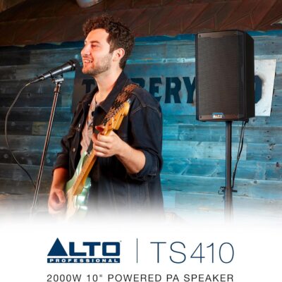 81KV8UgAHRL. AC SL1500 ALTO TS410 2000W 10 Powered PA Speaker with 3 Channel Mixer, Bluetooth Streaming, Wireless Loudspeaker Linking, DSP App