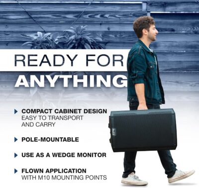 81KVwSMx7xL. AC SL1500 ALTO TS415 2500W 15 Powered PA Speaker with 3 Channel Mixer, Bluetooth Streaming, Wireless Loudspeaker Linking, DSP App