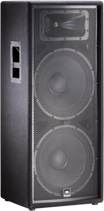 JBL Professional JRX225 Portable, Passive 2-way Sound Reinforcement, 2000 Watt, 8 Ohm, DJ, Pro Audio PA Speaker, Loudspeaker System, Dual 15 inch, Black