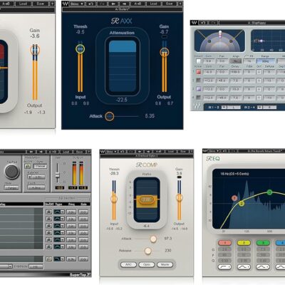 Focusrite Scarlett Solo (4th Gen) USB Audio Interface and Waves Musicians 2 Bundle